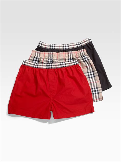 burberry mens boxer shorts|burberry baby boy clothes.